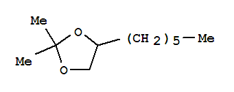 2,2-Dimethyl-4-hexyl-1,3-dioxolaneStructure,79413-15-3Structure 2,2-Dimethyl-4-hexyl-1,3-dioxolane Structure,79413-15-3Structure