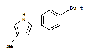 1H-pyrrole,2-[4-(1,1-dimethylethyl)phenyl]-4-methyl-(9ci) Structure,795274-75-8Structure