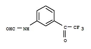 (9ci)-n-[3-(三氟乙?；?苯基]-甲酰胺結(jié)構(gòu)式_79684-37-0結(jié)構(gòu)式