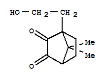 (9ci)-1-(2-羥基乙基)-7,7-二甲基-雙環(huán)[2.2.1]庚烷-2,3-二酮結(jié)構(gòu)式_796842-09-6結(jié)構(gòu)式