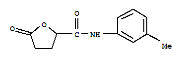 (9ci)-四氫-n-(3-甲基苯基)-5-氧代-2-呋喃羧酰胺結(jié)構式_797019-95-5結(jié)構式