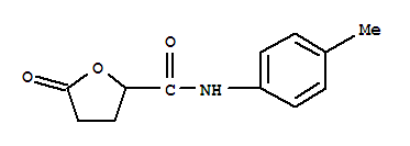 (9ci)-四氫-n-(4-甲基苯基)-5-氧代-2-呋喃羧酰胺結構式_797795-82-5結構式