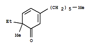 2,4-Cyclohexadien-1-one,6-ethyl-3-hexyl-6-methyl-(9ci)Structure,798553-79-4Structure 2,4-Cyclohexadien-1-one,6-ethyl-3-hexyl-6-methyl-(9ci) Structure,798553-79-4Structure