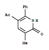 2(1H)-pyridinone,5-acetyl-3-methyl-6-phenyl-(9ci)Structure,798555-49-4Structure 2(1H)-pyridinone,5-acetyl-3-methyl-6-phenyl-(9ci) Structure,798555-49-4Structure