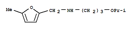 (9ci)-5-甲基-n-[3-(1-甲基乙氧基)丙基]-2-呋喃甲胺結構式_799260-51-8結構式