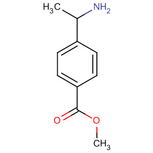 4-(1-氨基乙基)苯甲酸甲酯結(jié)構(gòu)式_80051-07-6結(jié)構(gòu)式