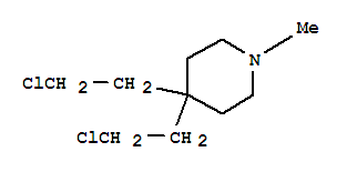 Piperidine, 4,4-bis(2-chloroethyl)-1-methyl-(8ci)Structure,801144-27-4Structure Piperidine, 4,4-bis(2-chloroethyl)-1-methyl-(8ci) Structure,801144-27-4Structure