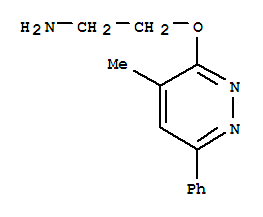 Pyridazine,3-(2-aminoethoxy)-4-methyl-6-phenyl-(8ci)Structure,801203-46-3Structure Pyridazine,3-(2-aminoethoxy)-4-methyl-6-phenyl-(8ci) Structure,801203-46-3Structure