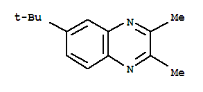 Quinoxaline, 6-tert-butyl-2,3-dimethyl-(8ci)Structure,801216-31-9Structure Quinoxaline, 6-tert-butyl-2,3-dimethyl-(8ci) Structure,801216-31-9Structure