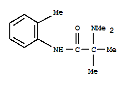 N<sup>2</sup>,n<sup>2</sup>,2-trimethyl-n-(2-methylphenyl)alaninamideStructure,802022-02-2Structure N<sup>2</sup>,n<sup>2</sup>,2-trimethyl-n-(2-methylphenyl)alaninamide Structure,802022-02-2Structure