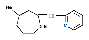 1H-azepine,hexahydro-4-methyl-2-(2-pyridylmethylene)-(8ci)Structure,802571-83-1Structure 1H-azepine,hexahydro-4-methyl-2-(2-pyridylmethylene)-(8ci) Structure,802571-83-1Structure
