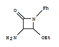 2-Azetidinone,3-amino-4-ethoxy-1-phenyl-(8ci)Structure,802839-28-7Structure 2-Azetidinone,3-amino-4-ethoxy-1-phenyl-(8ci) Structure,802839-28-7Structure