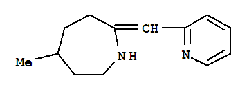 1H-azepine,hexahydro-5-methyl-2-(2-pyridylmethylene)-(8ci)Structure,802852-35-3Structure 1H-azepine,hexahydro-5-methyl-2-(2-pyridylmethylene)-(8ci) Structure,802852-35-3Structure