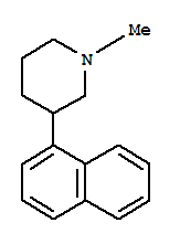 Piperidine, 1-methyl-3-(1-naphthyl)-(8ci)Structure,803616-22-0Structure Piperidine, 1-methyl-3-(1-naphthyl)-(8ci) Structure,803616-22-0Structure