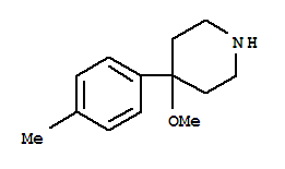 Piperidine, 4-methoxy-4-(4-methylphenyl)-(9ci)Structure,803634-23-3Structure Piperidine, 4-methoxy-4-(4-methylphenyl)-(9ci) Structure,803634-23-3Structure