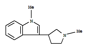 1H-indole,1-methyl-3-(1-methyl-3-pyrrolidinyl)-(9ci) Structure,803650-01-3Structure