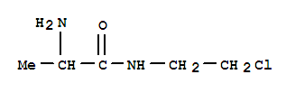 Propanamide, 2-amino-n-(2-chloroethyl)-Structure,804426-88-8Structure Propanamide, 2-amino-n-(2-chloroethyl)- Structure,804426-88-8Structure