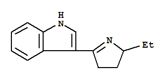 1H-indole,3-(2-ethyl-3,4-dihydro-2h-pyrrol-5-yl)-(9ci)Structure,804439-82-5Structure 1H-indole,3-(2-ethyl-3,4-dihydro-2h-pyrrol-5-yl)-(9ci) Structure,804439-82-5Structure