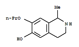 6-Isoquinolinol,1,2,3,4-tetrahydro-1-methyl-7-propoxy-(9ci)Structure,805952-43-6Structure 6-Isoquinolinol,1,2,3,4-tetrahydro-1-methyl-7-propoxy-(9ci) Structure,805952-43-6Structure