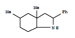 1H-indole,octahydro-3a,5-dimethyl-2-phenyl-(9ci)Structure,805953-20-2Structure 1H-indole,octahydro-3a,5-dimethyl-2-phenyl-(9ci) Structure,805953-20-2Structure