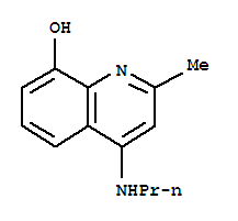 8-Quinolinol,2-methyl-4-(propylamino)-(9ci)Structure,805965-40-6Structure 8-Quinolinol,2-methyl-4-(propylamino)-(9ci) Structure,805965-40-6Structure