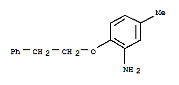 Benzenamine,5-methyl-2-(2-phenylethoxy)-(9ci)Structure,806603-62-3Structure Benzenamine,5-methyl-2-(2-phenylethoxy)-(9ci) Structure,806603-62-3Structure
