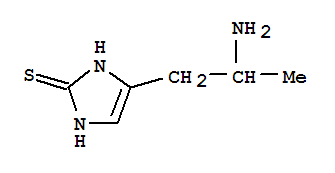 2H-imidazole-2-thione, 4-(2-aminopropyl)-1,3-dihydro-Structure,806625-87-6Structure 2H-imidazole-2-thione, 4-(2-aminopropyl)-1,3-dihydro- Structure,806625-87-6Structure