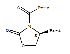 (S)-4-(1-isopropyl)-3-(1-oxobutyl)-2-oxazolidinoneStructure,80697-93-4Structure (S)-4-(1-isopropyl)-3-(1-oxobutyl)-2-oxazolidinone Structure,80697-93-4Structure