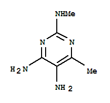 2,4,5-Pyrimidinetriamine, n2,6-dimethyl-Structure,807262-55-1Structure 2,4,5-Pyrimidinetriamine, n2,6-dimethyl- Structure,807262-55-1Structure