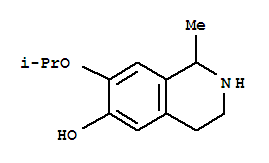 6-Isoquinolinol,1,2,3,4-tetrahydro-1-methyl-7-(1-methylethoxy)-(9ci)Structure,807262-63-1Structure 6-Isoquinolinol,1,2,3,4-tetrahydro-1-methyl-7-(1-methylethoxy)-(9ci) Structure,807262-63-1Structure