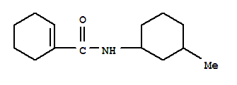 1-Cyclohexene-1-carboxamide,n-3-methylcyclohexyl-(5ci)Structure,807351-71-9Structure 1-Cyclohexene-1-carboxamide,n-3-methylcyclohexyl-(5ci) Structure,807351-71-9Structure