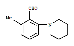 Benzaldehyde,2-methyl-6-(1-piperidinyl)-(9ci)Structure,808133-86-0Structure Benzaldehyde,2-methyl-6-(1-piperidinyl)-(9ci) Structure,808133-86-0Structure