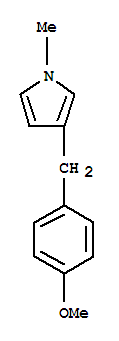 1H-pyrrole,3-[(4-methoxyphenyl)methyl]-1-methyl-(9ci) Structure,811784-20-0Structure