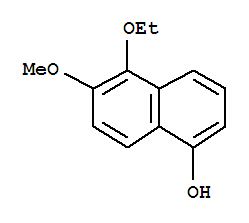 1-Naphthalenol,5-ethoxy-6-methoxy-(9ci)Structure,812646-82-5Structure 1-Naphthalenol,5-ethoxy-6-methoxy-(9ci) Structure,812646-82-5Structure