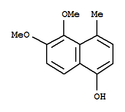 1-Naphthalenol,5,6-dimethoxy-4-methyl-(9ci)Structure,812646-84-7Structure 1-Naphthalenol,5,6-dimethoxy-4-methyl-(9ci) Structure,812646-84-7Structure