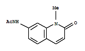 Acetamide, n-(1,2-dihydro-1-methyl-2-oxo-7-quinolinyl)-(9ci)Structure,813425-44-4Structure Acetamide, n-(1,2-dihydro-1-methyl-2-oxo-7-quinolinyl)-(9ci) Structure,813425-44-4Structure