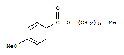 Benzoicacid, 4-methoxy-, hexyl esterStructure,81542-09-8Structure Benzoicacid, 4-methoxy-, hexyl ester Structure,81542-09-8Structure