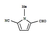 1H-pyrrole-2-carbonitrile,5-formyl-1-methyl-(9ci)Structure,81698-03-5Structure 1H-pyrrole-2-carbonitrile,5-formyl-1-methyl-(9ci) Structure,81698-03-5Structure