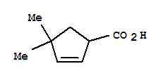 2-Cyclopentene-1-carboxylic acid, 4,4-dimethyl-(9ci)Structure,81888-03-1Structure 2-Cyclopentene-1-carboxylic acid, 4,4-dimethyl-(9ci) Structure,81888-03-1Structure