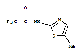 Acetamide, 2,2,2-trifluoro-n-(5-methyl-2-thiazolyl)-(9ci)Structure,820230-84-0Structure Acetamide, 2,2,2-trifluoro-n-(5-methyl-2-thiazolyl)-(9ci) Structure,820230-84-0Structure