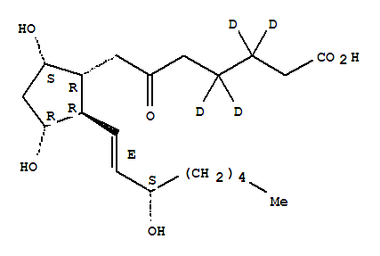 (9Alpha,11alpha,13e,15s)-9,11,15-trihydroxy-6-oxo-prost-13-en-1-oic-3,3,4,4-d4acidStructure,82414-64-0Structure (9Alpha,11alpha,13e,15s)-9,11,15-trihydroxy-6-oxo-prost-13-en-1-oic-3,3,4,4-d4acid Structure,82414-64-0Structure