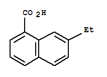 1-Naphthalenecarboxylicacid,7-ethyl-(9ci)Structure,824430-41-3Structure 1-Naphthalenecarboxylicacid,7-ethyl-(9ci) Structure,824430-41-3Structure