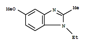 1H-benzimidazole,1-ethyl-5-methoxy-2-methyl-(9ci)Structure,82612-26-8Structure 1H-benzimidazole,1-ethyl-5-methoxy-2-methyl-(9ci) Structure,82612-26-8Structure