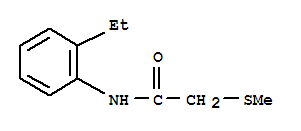 Acetamide, n-(2-ethylphenyl)-2-(methylthio)-(9ci)Structure,827000-83-9Structure Acetamide, n-(2-ethylphenyl)-2-(methylthio)-(9ci) Structure,827000-83-9Structure