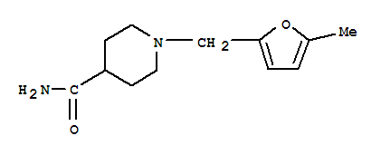 (9ci)-1-[(5-甲基-2-呋喃)甲基]-4-哌啶羧酰胺結(jié)構(gòu)式_827329-88-4結(jié)構(gòu)式