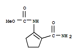 1-Cyclopentene-1-carbamic acid,2-carbamoyl-,methyl ester (5ci)Structure,828914-06-3Structure 1-Cyclopentene-1-carbamic acid,2-carbamoyl-,methyl ester (5ci) Structure,828914-06-3Structure