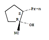 Cyclopentanecarbonitrile,1-hydroxy-2-propyl-,(1r,2s)-(9ci)Structure,834885-63-1Structure Cyclopentanecarbonitrile,1-hydroxy-2-propyl-,(1r,2s)-(9ci) Structure,834885-63-1Structure