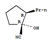 Cyclopentanecarbonitrile,1-hydroxy-2-propyl-,(1r,2r)-(9ci)Structure,834885-68-6Structure Cyclopentanecarbonitrile,1-hydroxy-2-propyl-,(1r,2r)-(9ci) Structure,834885-68-6Structure