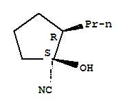 Cyclopentanecarbonitrile,1-hydroxy-2-propyl-,(1s,2r)-(9ci)Structure,834885-73-3Structure Cyclopentanecarbonitrile,1-hydroxy-2-propyl-,(1s,2r)-(9ci) Structure,834885-73-3Structure