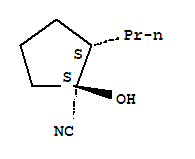 Cyclopentanecarbonitrile,1-hydroxy-2-propyl-,(1s,2s)-(9ci)Structure,834885-78-8Structure Cyclopentanecarbonitrile,1-hydroxy-2-propyl-,(1s,2s)-(9ci) Structure,834885-78-8Structure